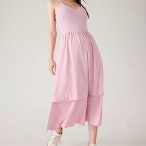 Athleta elation v neck hybrid maxi dress - NWT